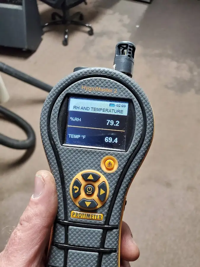Moisture meter humidity assessment for Fire & Smoke Damage Restoration in Gresham Park